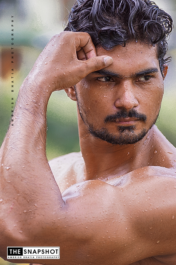 Indian Muscular Fitness Male Model Raj Rathor  Ambrish -7403